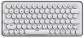 Rapoo Ralemo Pre 5 Multi-mode, weiß, LEDs weiß, BLUE Switches, USB/Bluetooth, DE (13516)