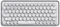 Rapoo Ralemo Pre 5 Multi-mode, weiß, LEDs weiß, BLUE Switches, USB/Bluetooth, DE Vorschaubild