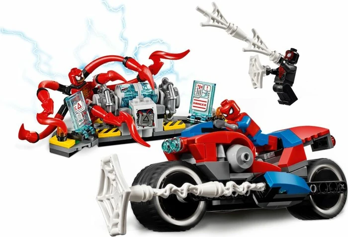 LEGO Marvel Super Heroes Spielset - Spider-Man Motorradrettung