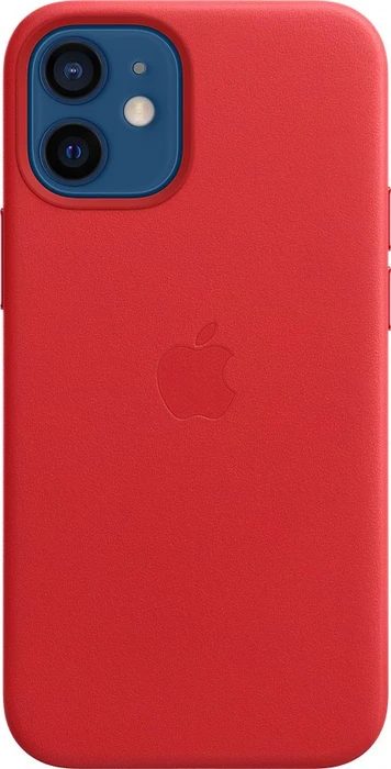 Apple Leder Case mit MagSafe für iPhone 12 Mini (PRODUCT)RED
