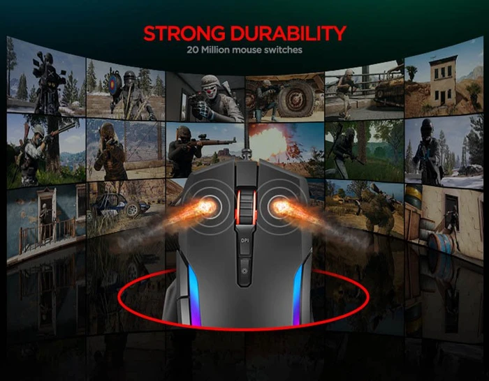 Marvo Scorpion G945 PRO RGB Gaming Mouse, USB