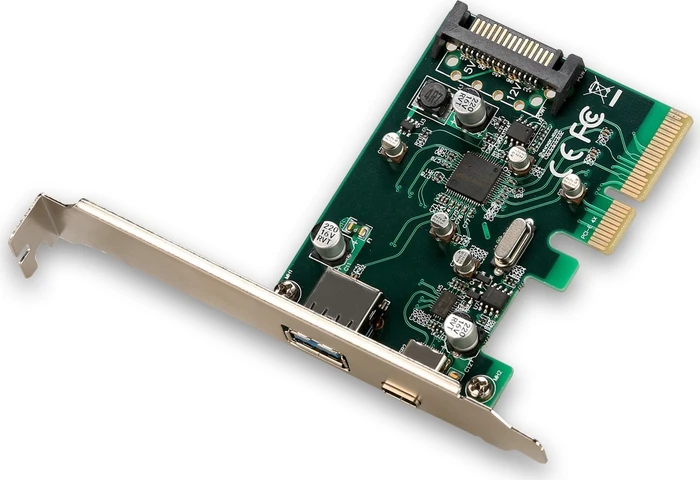 i-tec 1x USB-C 3.1, 1x USB-A 3.1, PCIe 2.0 x4