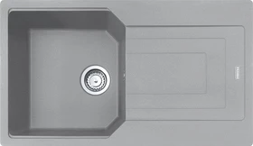 Franke Urban UBG 611-86 Einbau Becken reversibel mit Ablauffernbedienung steingrau