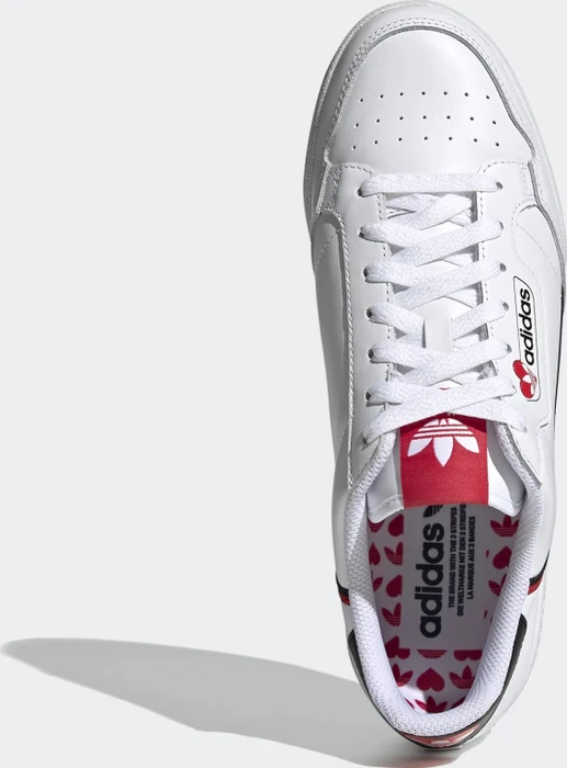 adidas Continental 80 cloud white/core black/scarlet