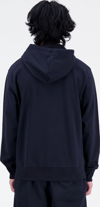 New Balance Essentials Stacked Logo French Terry Hoodie schwarz (Herren)