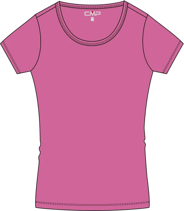 CMP Rundausschnitt Funktionsshirt kurzarm pink fluo (Junior)