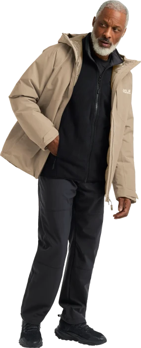 Jack Wolfskin Icecape 2L Down Funktionsjacke hazel wood (Herren)