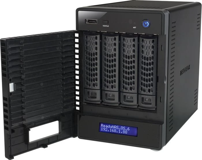 Netgear ReadyNAS 314 RN31400, 2GB RAM, 2x RJ-45 1000Base-T, 2x USB-A 3.0