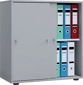 VCM Lona L, grau/grau, Aktenschrank