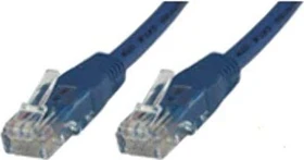 MicroConnect Patchkabel, Cat6, U/UTP, RJ-45/RJ-45, 0.2m, blau