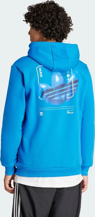 adidas Paris Graphic Hoodie blue bird (Herren)