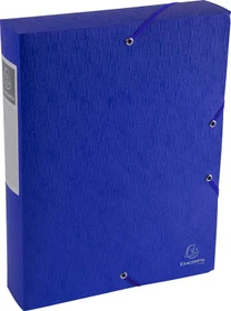 Exacompta Scotten Archivbox 60mm, A4, blau, 10er-Pack