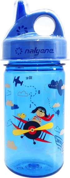 Nalgene Grip-N-Gulp Sustain Graphic Trinkflasche 355ml