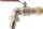 Pettinaroli Kugelhahn mit Schlauchanschluss 3/4" (296N-006)