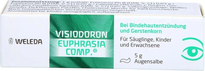 Weleda Visiodoron Euphrasia comp. Augensalbe, 5g