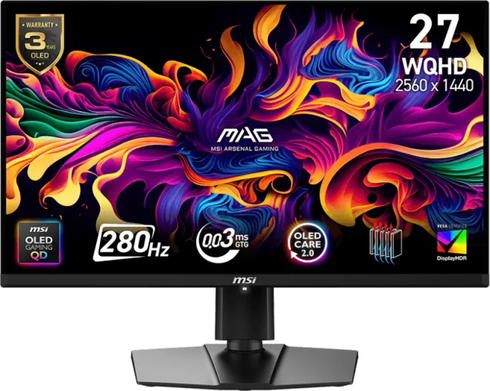 MSI MAG 271QP QD-OLED X28, 26.5"