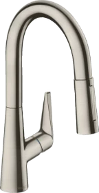 Hansgrohe Talis M51 160 2jet ausziehbar mit Schlauchbox edelstahl finish