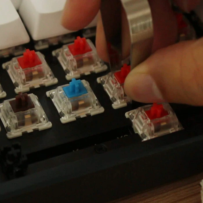 Keychron K2 V2, LEDs RGB, hot-swap, Gateron BLUE, USB/Bluetooth, US