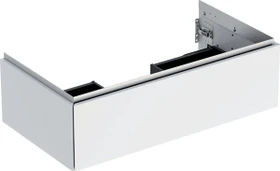 Geberit ONE Unterschrank für Waschtisch, mit einer Schublade, 90cm, weiß/lackiert hochglanz