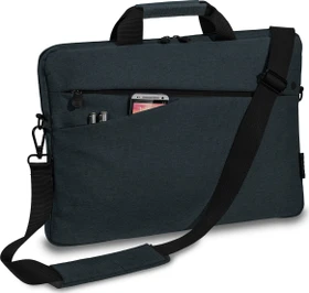 Pedea Fashion 17.3" Notebooktasche anthrazit/schwarz