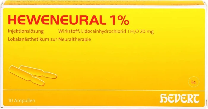 Hevert Heweneural 1% Ampullen, 10 Stück