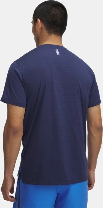Under Armour Launch Funktionsshirt kurzarm washed navy/reflective (Herren)