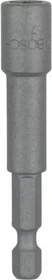 Bosch Professional Extra Hart Außensechskant Bit 1/4", 7x65mm, 1 Stück