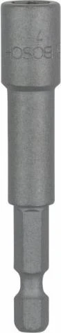 Bosch Professional Extra Hart Außensechskant Bit 1/4", 7x65mm, 1 Stück