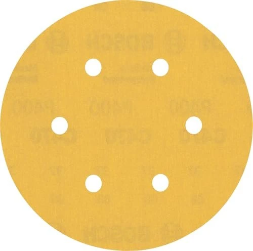 Bosch Professional EXPERT C470 Schleifblatt K400, 150mm, 5 Stück