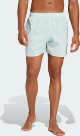 adidas Solid CLX Short-Length Badeshorts halo mint/black (Herren)