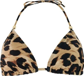 Protest Ales Leopard Bikini-Oberteil fudge camel (Damen)