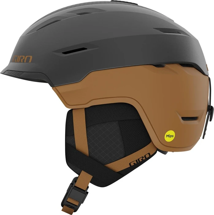 Giro Tor Spherical Helm metallic coal/tan