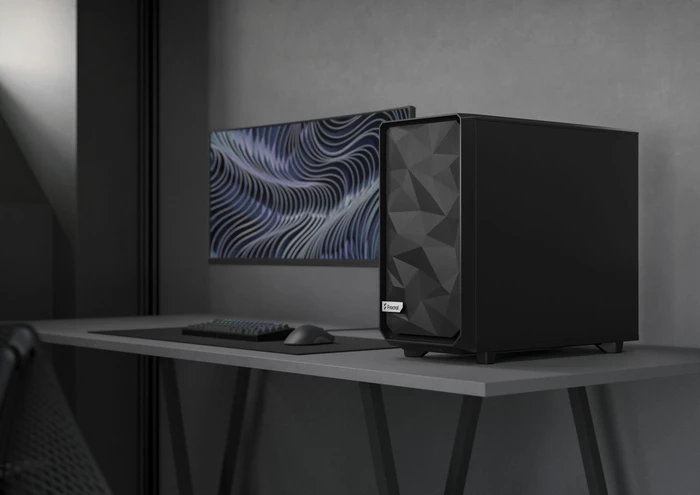 Fractal Design Meshify 2 Lite RGB Black TG Light Tint, Glasfenster