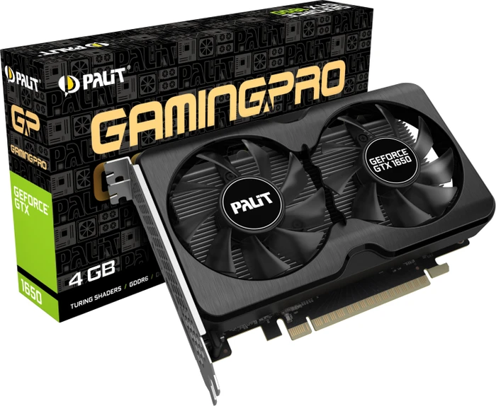 Palit GeForce GTX 1650 GP OC, 4GB GDDR6, HDMI, 2x DP
