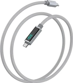 4smarts USB-C Kabel DigitCord 100W 1.5m grau