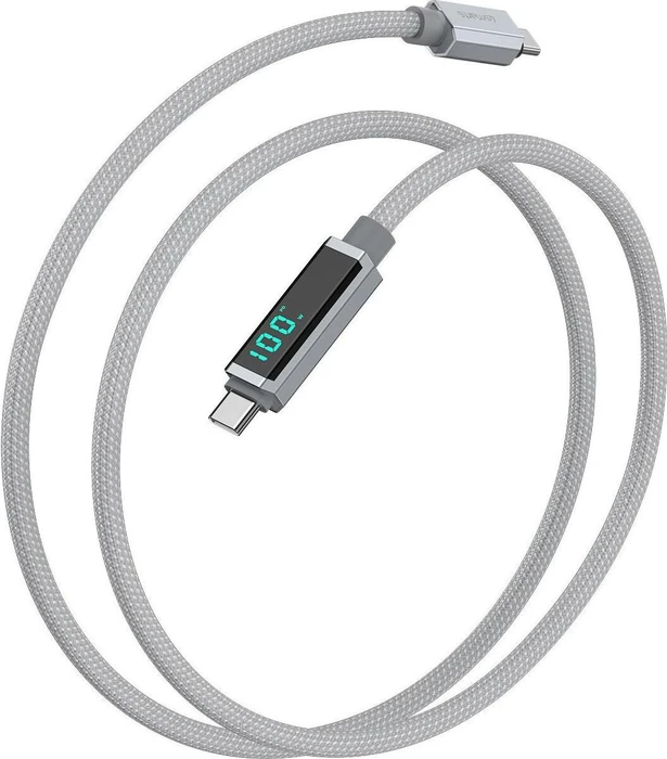 4smarts USB-C Kabel DigitCord 100W 1.5m grau
