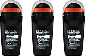 L'Oréal Men Expert Carbon Protect 5in1 Deodorant Roll-On, 50ml