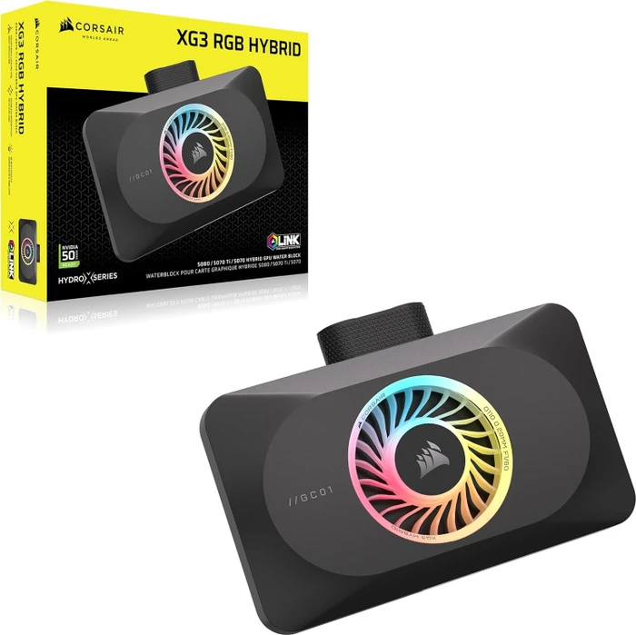 Corsair iCUE LINK XG3 RGB Hybrider GPU Wasserkühler NVIDIA 5080/5070 Ti/5070