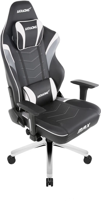 AKRacing Master Max Gamingstuhl, schwarz/grau/weiß