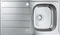 Grohe K200 45-S 86/50 1.0 Einbau Becken reversibel edelstahl Vorschaubild