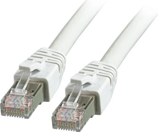 EFB Elektronik Patchkabel, Cat8.1, S/FTP, RJ-45/RJ-45, 1m, grau