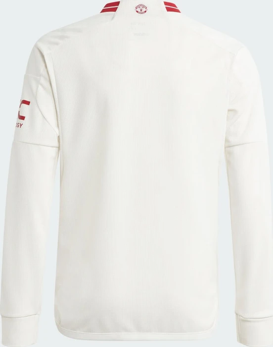adidas Manchester United 2023/2024 Ausweichtrikot langarm cloud white (Junior)