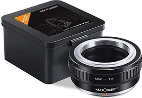 K&F Concept Adapter für M42 auf Fujifilm X (Kupfer)