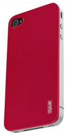 Artwizz AluClip für iPhone 4/4S rot