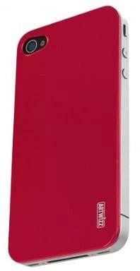 Artwizz AluClip für iPhone 4/4S rot