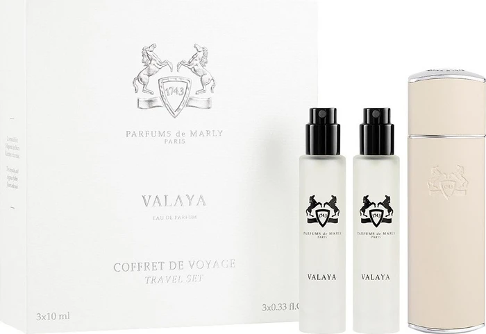 Parfums de Marly Valaya Refill Set 3x EdP 10ml + Flakon Duftset
