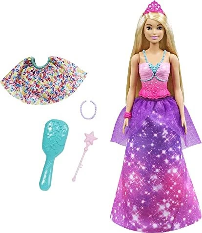 Mattel Barbie - Dreamtopia Barbie 2in1 Prinzessin & Meerjungfrau