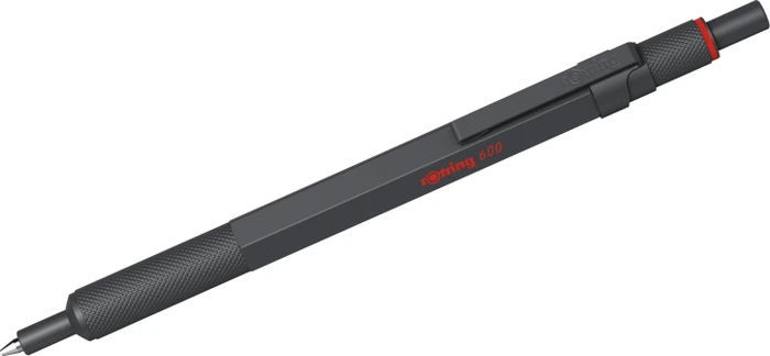 rOtring 600 Kugelschreiber steingrau, Etui