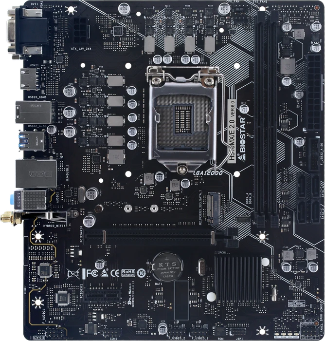 Biostar H510MX/E 2.0 (Intel 1200)