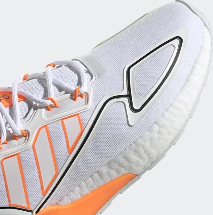 adidas ZX 2K Boost cloud white/signal orange/core black (Herren)